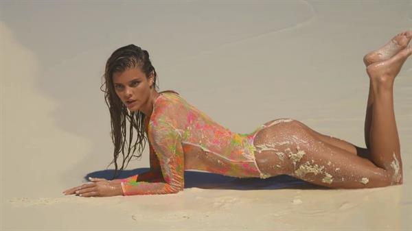 Nina Agdal in a bikini
