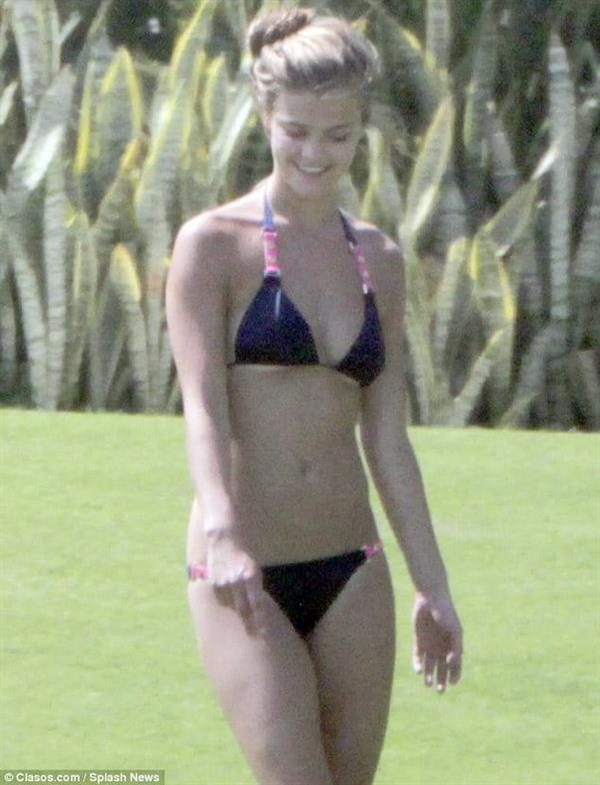 Nina Agdal in a bikini