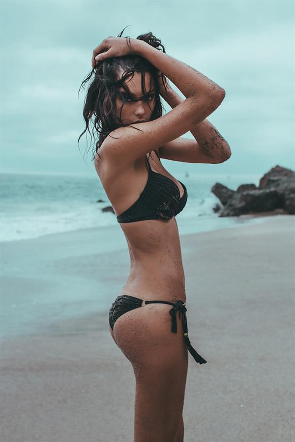 Denise Schaefer in a bikini