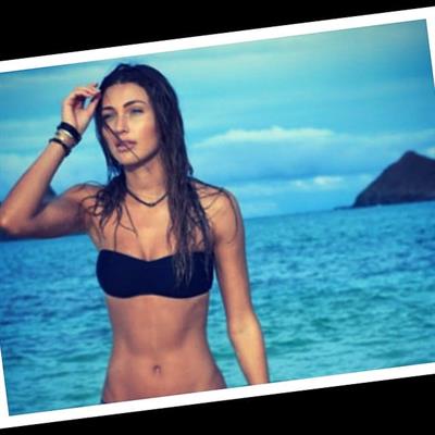 Simone Villas Boas in a bikini