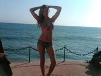 Simone Villas Boas in a bikini