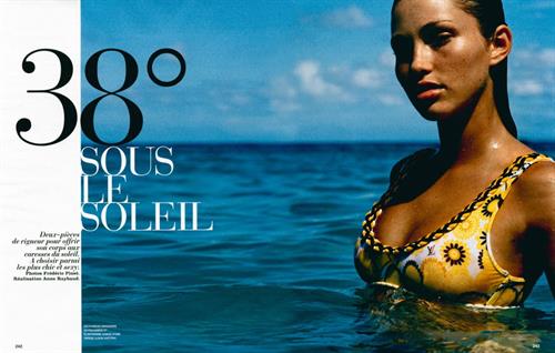 Simone Villas Boas in a bikini