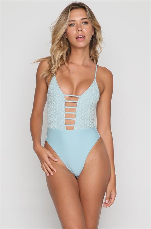 Sandra Kubicka in a bikini