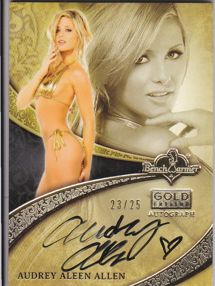 Audrey Allen in a bikini