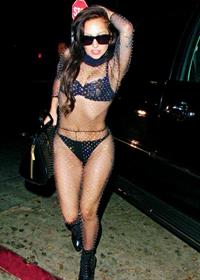Lady Gaga in lingerie