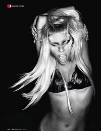 Lady Gaga in a bikini