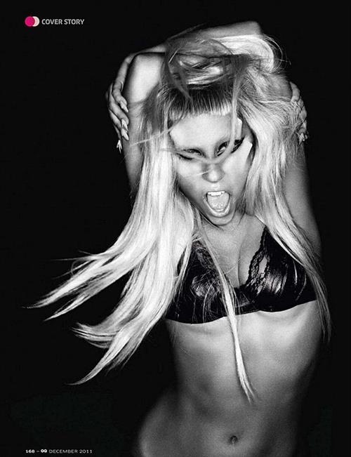 Lady Gaga in a bikini