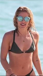 Emily Bett Rickards in a bikini