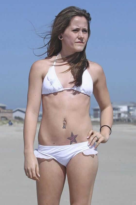 Jenelle Evans in a bikini