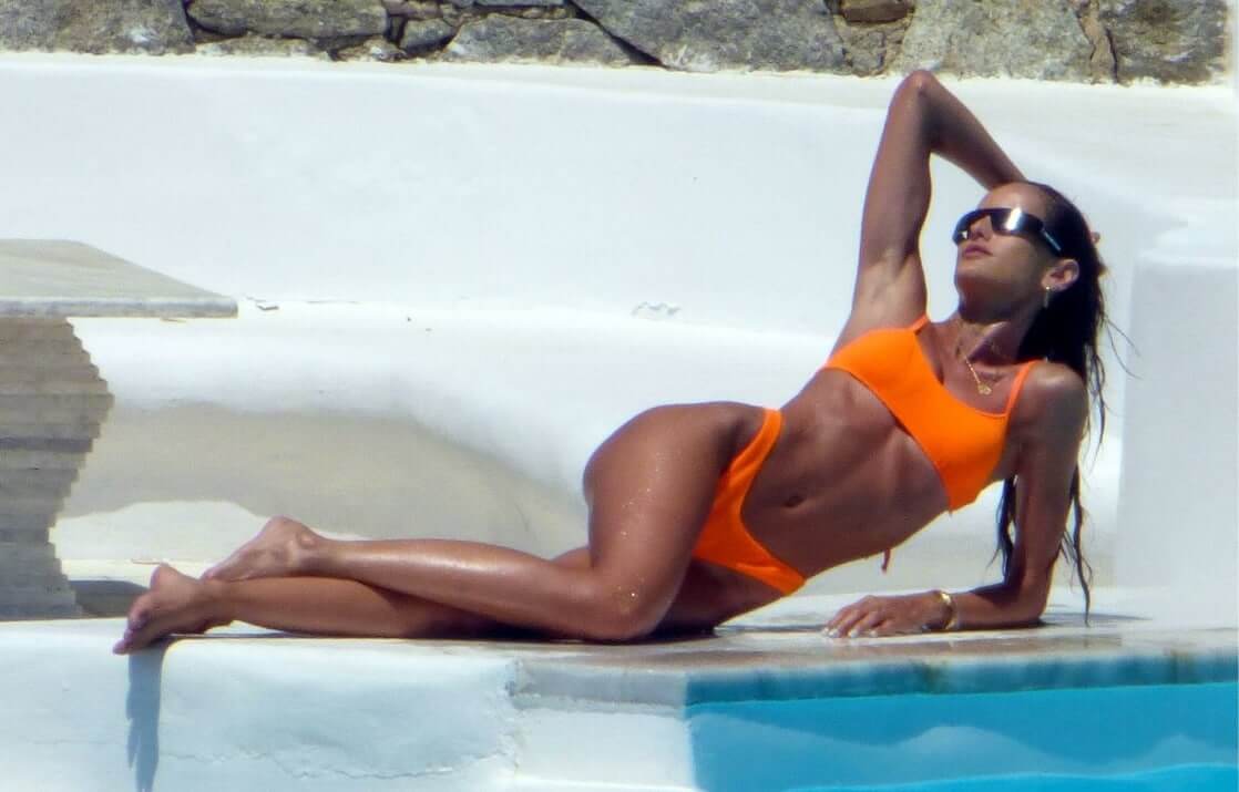 Izabel Goulart in a bikini