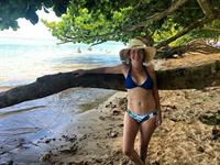 Angela Kinsey in a bikini