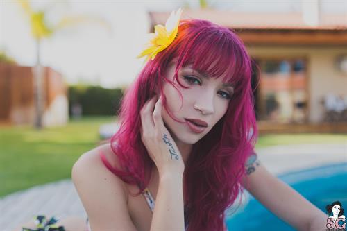 Natasha Legeyda in a bikini