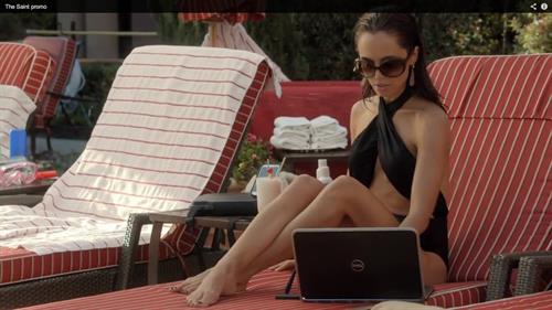 Eliza Dushku in a bikini