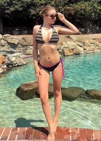 Ashley Busk in a bikini