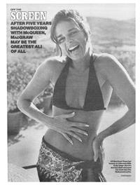 Ali MacGraw in a bikini