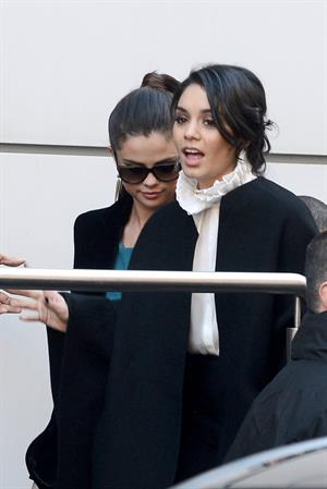 Selena Gomez at NRJ Radio in Paris 2/18/13 