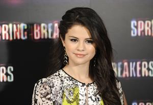 Selena Gomez Spring Breakers photocall in Madrid 2/21/13 
