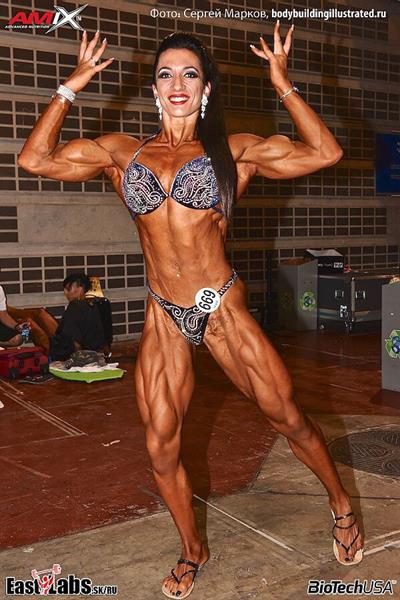 Valentina Mishina in a bikini