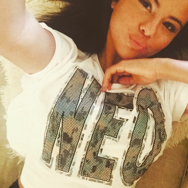 Selena Gomez taking a selfie