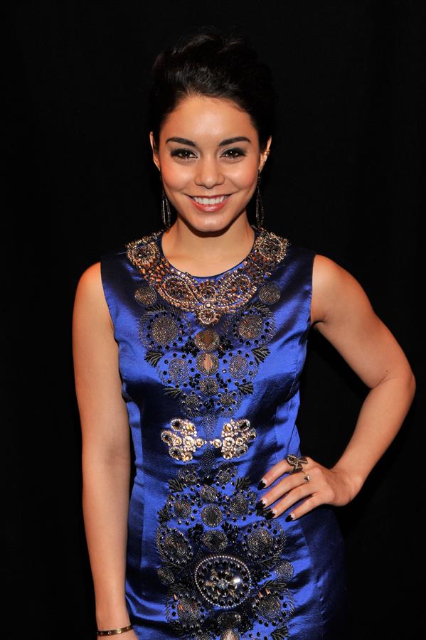 Vanessa Hudgens Naeem Khan Fall 2013 Fashion Show in New York, February 12, 2013 