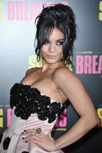 Vanessa Hudgens Spring Breakers premiere in Paris 2/18/13 