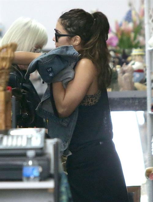 Vanessa Hudgens running errands in Los Angeles on May 7, 2013