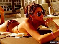 Selena Gomez in a bikini