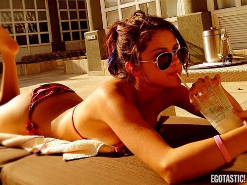 Selena Gomez in a bikini