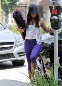 Vanessa Hudgens spotted after workout in Los Angeles on July 5, 2013