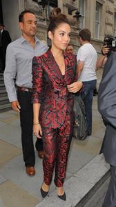 Vanessa Hudgens Arriving at the Apple Store in London, July 16, 2013 
