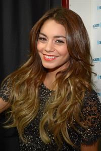 Vanessa Hudgens Visits SiriusXM Studios in New York - August 9, 2013 