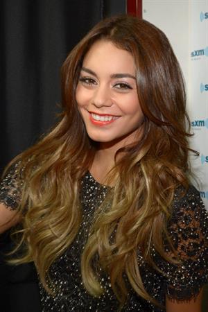 Vanessa Hudgens Visits SiriusXM Studios in New York - August 9, 2013 