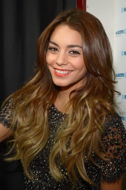 Vanessa Hudgens Visits SiriusXM Studios in New York - August 9, 2013 