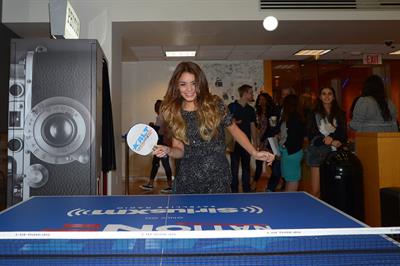 Vanessa Hudgens Visits SiriusXM Studios in New York - August 9, 2013 