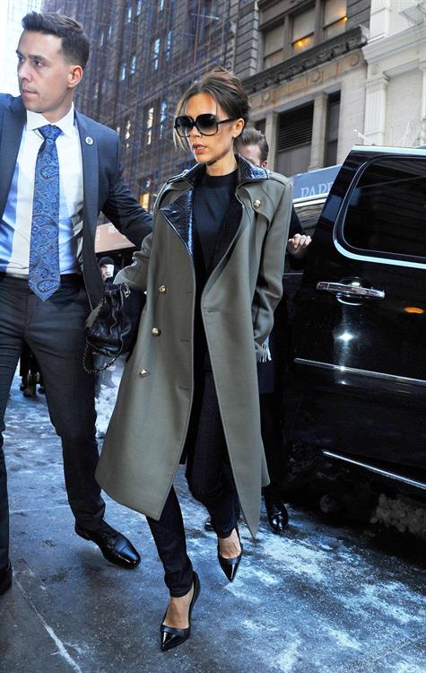 Victoria Beckham - Night out in New York City (10.02.2013) 