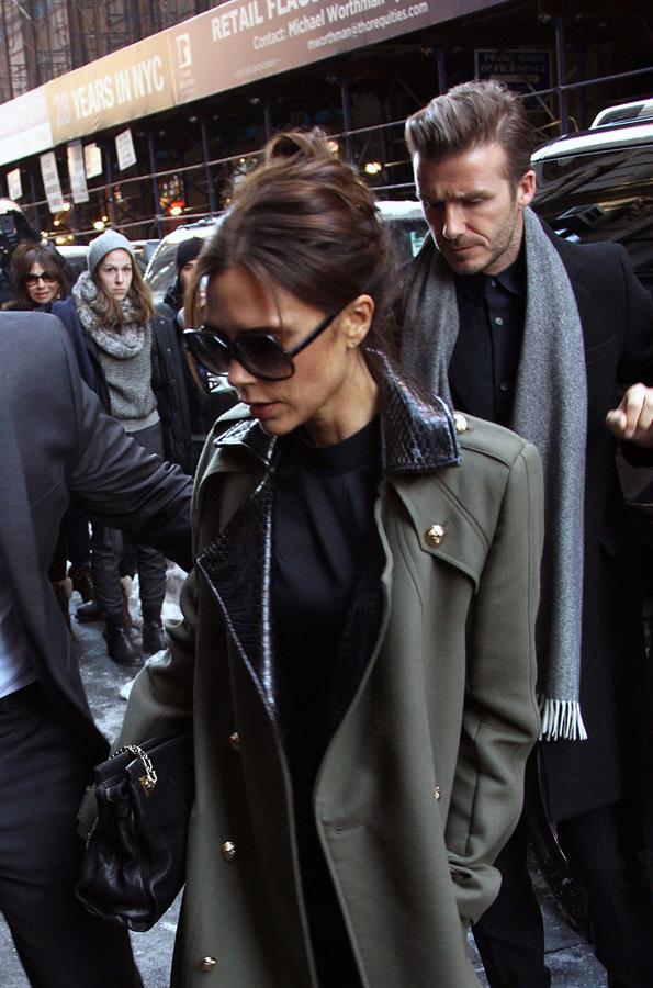 Victoria Beckham - Night out in New York City (10.02.2013) 