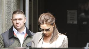 Victoria Beckham leaving London's Vogue Festival in London on April 28, 2013