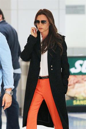 Victoria Beckham - John F. Kennedy International Airport in New York on May 8, 2013