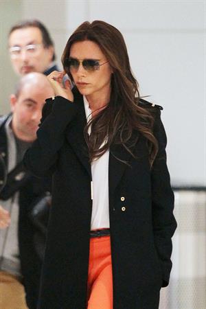 Victoria Beckham - John F. Kennedy International Airport in New York on May 8, 2013