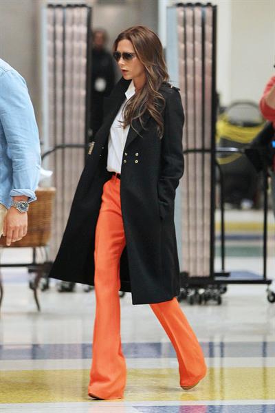 Victoria Beckham - John F. Kennedy International Airport in New York on May 8, 2013