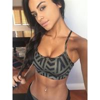 Sophia Miacova taking a selfie