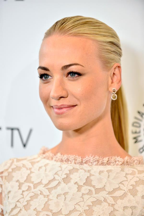 Yvonne Strahovski 2013 PaleyFest Fall Preview - Fall Farewell  Dexter , September 12, 2013 