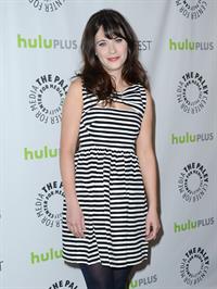 Zooey Deschanel New Girl Panel at 2013 PaleyFest in L.A. March 11, 2013 