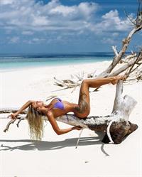 Nata Lee in a bikini