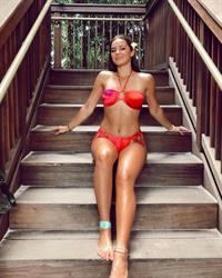 Addison Rae in a bikini