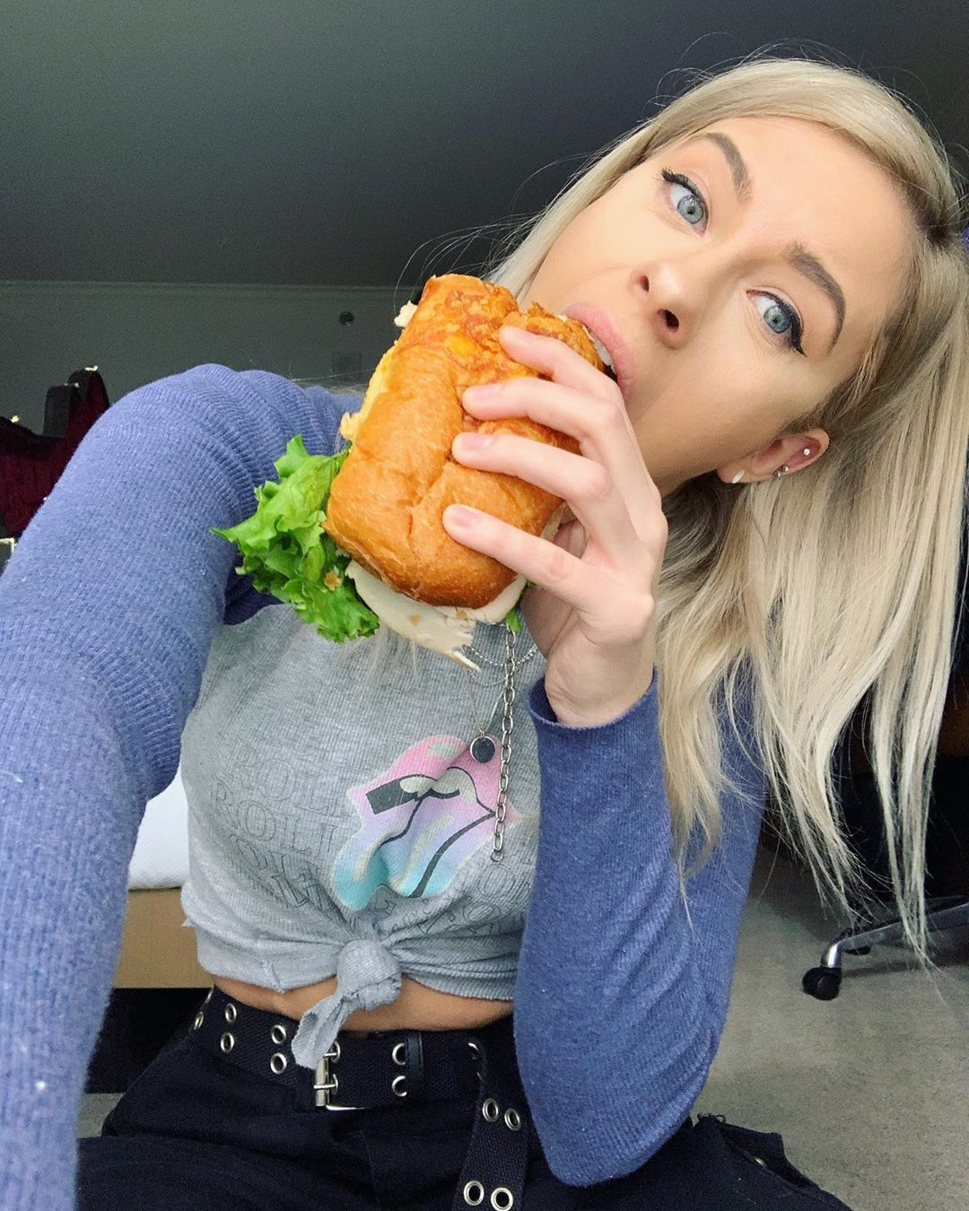 Andi Case taking a selfie