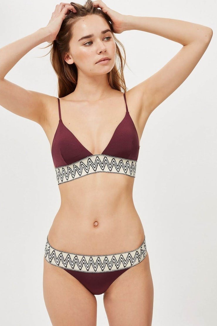 Gabriella Brooks in a bikini