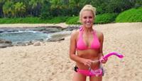 Natalie Gulbis in a bikini