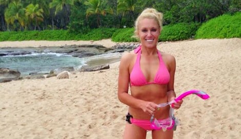 Natalie Gulbis in a bikini