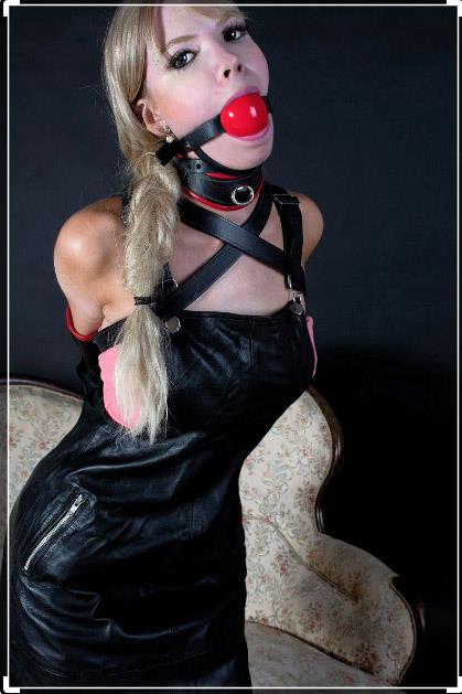 Latex adult model Vanessa